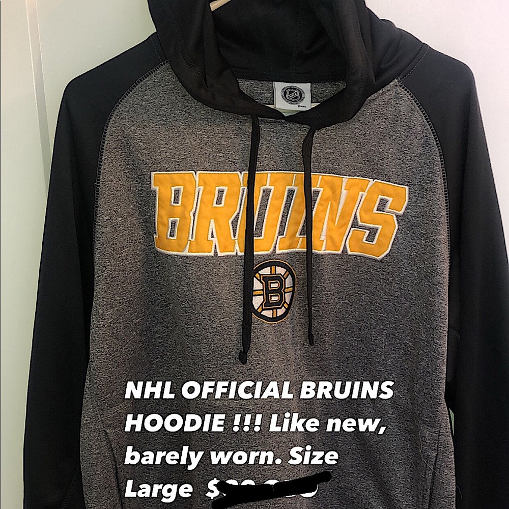 NHL OFFICIAL BOSTON BRUINS HOODIE